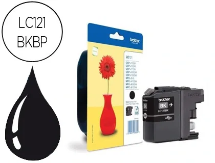 Brother LC121BKBP Cartucho de Tinta Negro Innobella Brother LC121BKBP Cartucho de Tinta Negro Innobella