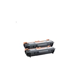 Brother Pack de 2 Tóner TN3390TWIN Negro