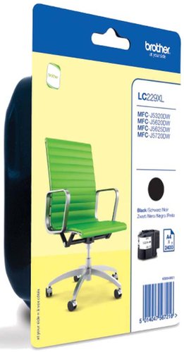 Brother LC229XLBKBP Cartucho de Tinta Negro XL Brother LC229XLBKBP Cartucho de Tinta Negro XL