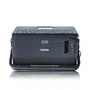 Brother PT-D800W Impresora de Etiquetas por Transferencia Térmica, 360 x 360 DPI, WiFi, USB, Teclado QWERTY Separable con Pantalla LCD, 17 Líneas