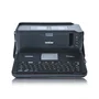 Brother PT-D800W Impresora de Etiquetas por Transferencia Térmica, 360 x 360 DPI, WiFi, USB, Teclado QWERTY Separable con Pantalla LCD, 17 Líneas