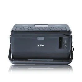 Brother PT-D800W Impresora de Etiquetas por Transferencia Térmica, 360 x 360 DPI, WiFi, USB, Teclado QWERTY Separable con Pantalla LCD, 17 Líneas