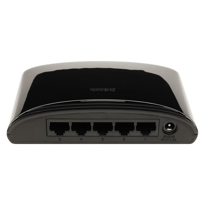 D-Link DES-1005D Switch Fast Ethernet 5 Puertos 10/100 Mbps Negro D-Link DES-1005D Switch Fast Ethernet 5 Puertos 10/100 Mbps Negro