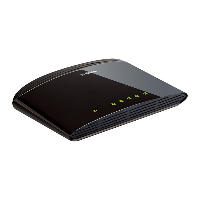D-Link DES-1005D Switch Fast Ethernet 5 Puertos 10/100 Mbps Negro D-Link DES-1005D Switch Fast Ethernet 5 Puertos 10/100 Mbps Negro