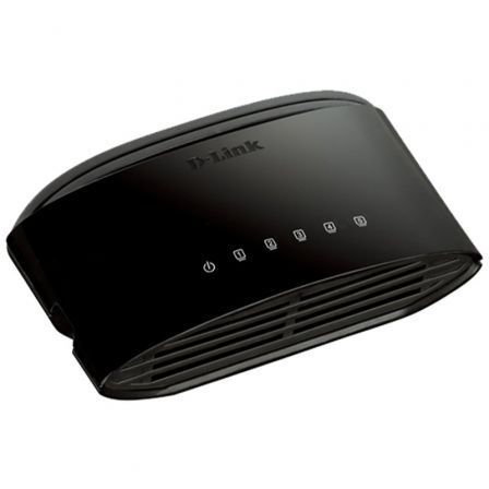 D-Link DES-1005D Switch Fast Ethernet 5 Puertos 10/100 Mbps Negro D-Link DES-1005D Switch Fast Ethernet 5 Puertos 10/100 Mbps Negro