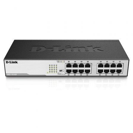 D-Link DGS-1016D/E Switch Gigabit de 16 Puertos RJ-45