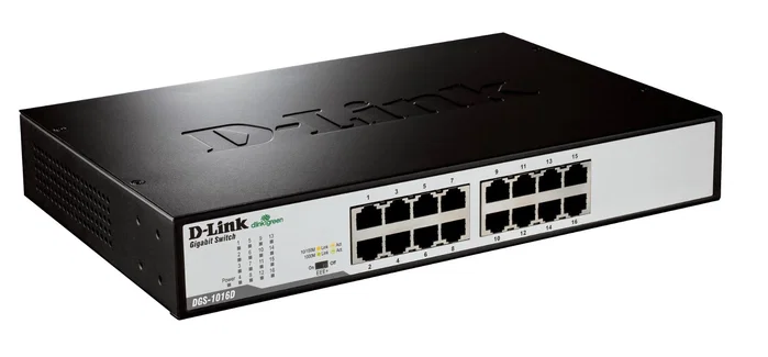 D-Link DGS-1016D/E Switch Gigabit de 16 Puertos RJ-45