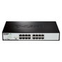 D-Link DGS-1016D/E - Switch Gigabit Ethernet No Administrado 16 Puertos, 32 Gbit/s, Montaje en Rack, Full Duplex, QoS, Jumbo Frames