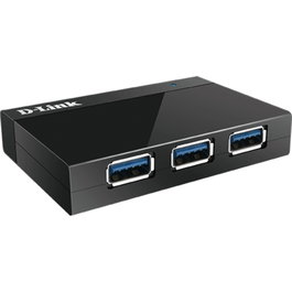 D-Link DUB-1340 Hub USB 3.0 de 4 puertos Negro