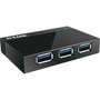 D-Link DUB-1340 Hub USB 3.0 de 4 puertos Negro