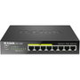 D-Link DGS-1008P Switch Gigabit de 8 puertos con 4 puertos PoE+