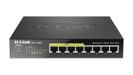 D-Link DGS-1008P Switch de 8 puertos Gigabit con 4 puertos PoE+