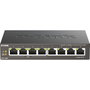 D-Link DGS-1008P Switch Gigabit de 8 puertos con 4 puertos PoE+