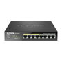 D-Link DGS-1008P Switch Gigabit de 8 puertos con 4 puertos PoE+