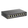 D-Link DGS-1008P Switch Gigabit de 8 puertos con 4 puertos PoE+
