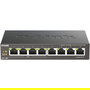 Dlink Switch DGS-1008P 8 Puertos RJ-45 Gigabit 10/100/1000 PoE
