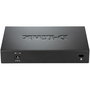 D-Link DES-108 - Switch de red 8 Puertos Fast Ethernet 10/100 Mbps, No Gestionado, Metal, Plug and Play, Ahorro Energía Green, QoS, Montaje Pared