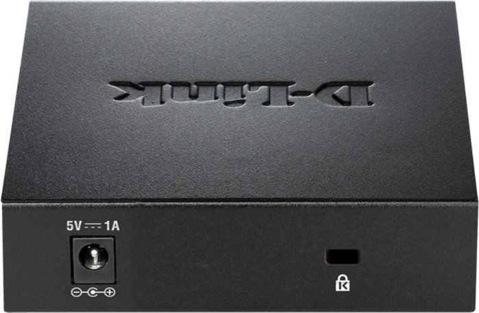 D-Link DGS-105 Switch de 5 Puertos Gigabit Ethernet Negro