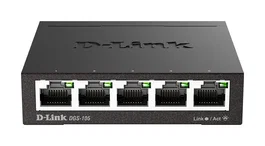 D-Link DGS-105 Switch no administrado L2 Gigabit Ethernet 10/100/1000 Full Duplex Negro