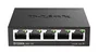 D-Link DGS-105 Switch de 5 Puertos Gigabit Ethernet Negro