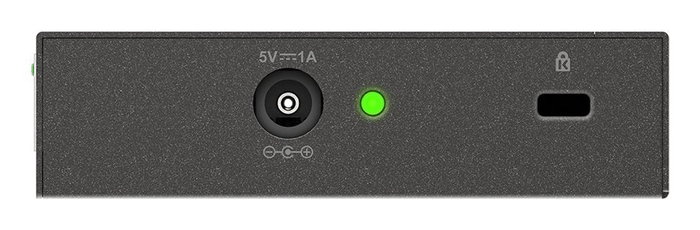 D-Link DGS-105/E Switch de 5 Puertos Gigabit Ethernet Negro