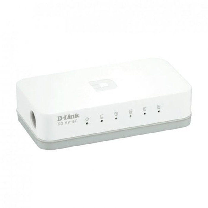 D-Link GO-SW-5E Switch de 5 puertos Fast Ethernet 10/100 Mbps D-Link GO-SW-5E Switch de 5 puertos Fast Ethernet 10/100 Mbps