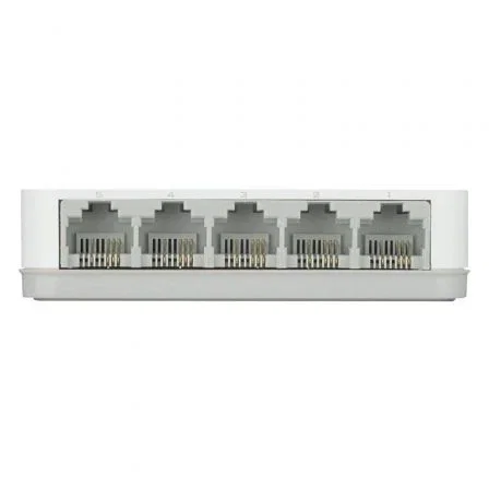 D-Link GO-SW-5E - Switch de escritorio Fast Ethernet de 5 puertos sin gestión, eficiente energético, Plug & Play, Auto MDI/MDIX