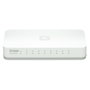 D-Link GO-SW-8E Switch de 8 puertos Fast Ethernet 10/100 Mbps Blanco