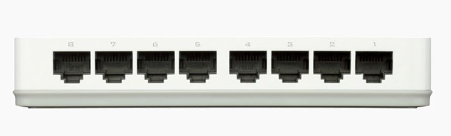 D-Link GO-SW-8E Switch de 8 puertos Fast Ethernet 10/100 Mbps Blanco
