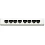 D-Link GO-SW-8E Switch Ethernet de 8 Puertos Fast 10/100Mbps Desktop para Red de Casa u Oficina, Green Technology, Plug and Play