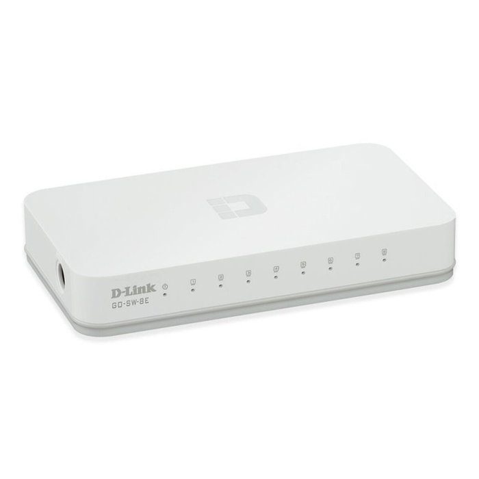 D-Link GO-SW-8E Switch de 8 puertos Fast Ethernet 10/100 Mbps Blanco