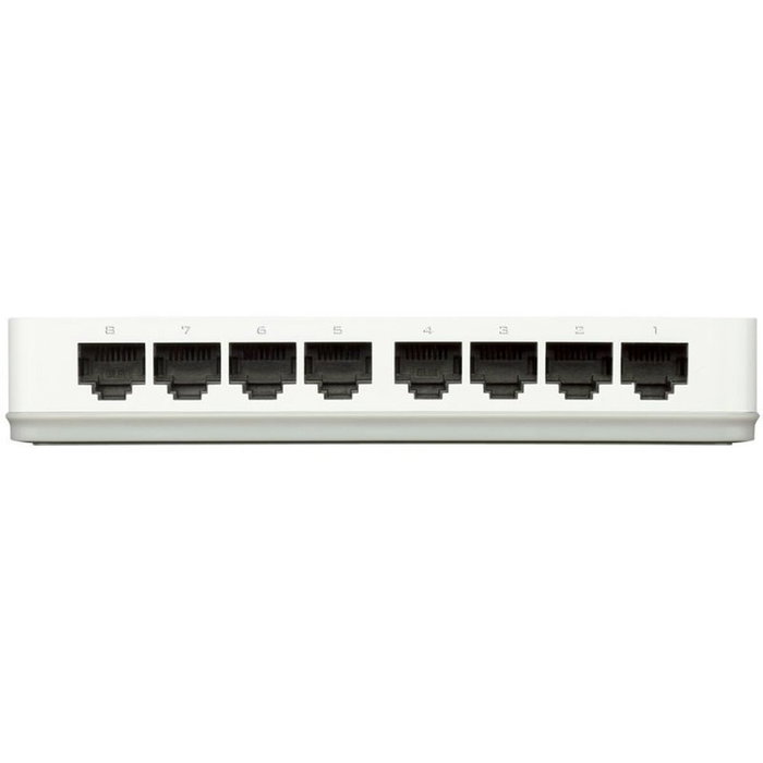 D-Link GO-SW-8E Switch de 8 puertos Fast Ethernet 10/100 Mbps Blanco