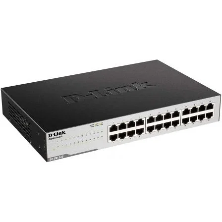 D-Link GO-SW-24G Switch Gigabit de 24 Puertos 10/100/1000 Mbps