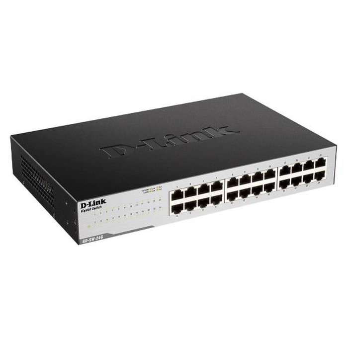 D-Link GO-SW-24G Switch de 24 puertos Gigabit Ethernet