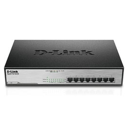 D-Link DGS-1008MP Switch de 8 Puertos Gigabit PoE+