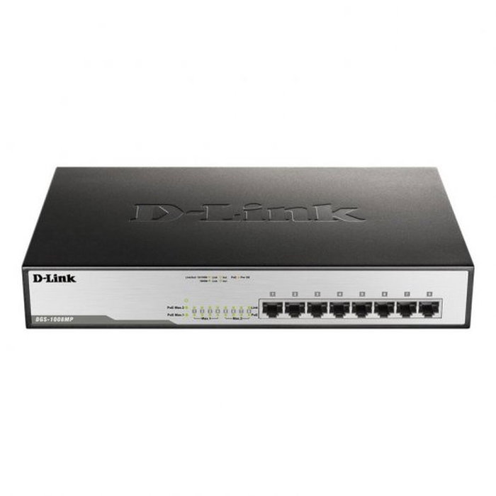 D-Link DGS-1008MP Switch de 8 Puertos Gigabit PoE+