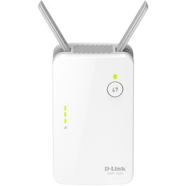 D-Link DAP1620 Extensor/Amplificador WiFi AC1300 Dual-Band, Puerto Gigabit LAN, Configuración WPS/APP, Compatible con Mesh EXO, Punto de Acceso