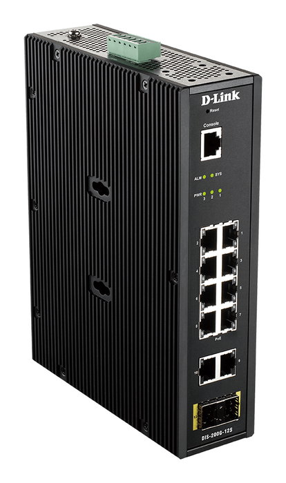 D - link Switch Industrial Gestionado Gigabit Ethernet 12 Puertos