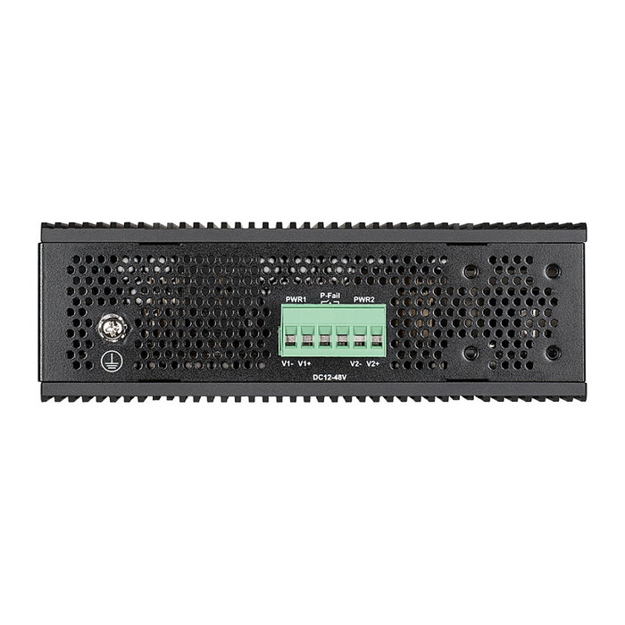 D-Link DIS-200G-12S Switch Industrial Gestionado L2, 12 Puertos (10x Gigabit RJ-45 + 2x SFP), Montaje Rack/Pared/DIN, 24 Gbit/s, IP30, -40 a 65 °C