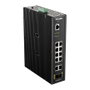 D-Link DIS-200G-12S Switch Industrial Gestionado L2, 12 Puertos (10x Gigabit RJ-45 + 2x SFP), Montaje Rack/Pared/DIN, 24 Gbit/s, IP30, -40 a 65 °C