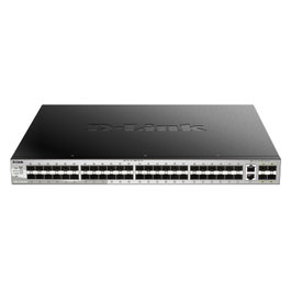 D-Link DGS-3130-54S Switch Gestionado L3 con 48 SFP y 4 SFP+