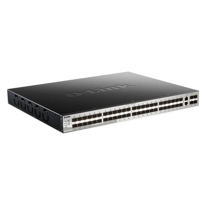 D-Link DGS-3130-54S Switch Gestionado L3 con 48 SFP y 4 SFP+ D-Link DGS-3130-54S Switch Gestionado L3 con 48 SFP y 4 SFP+