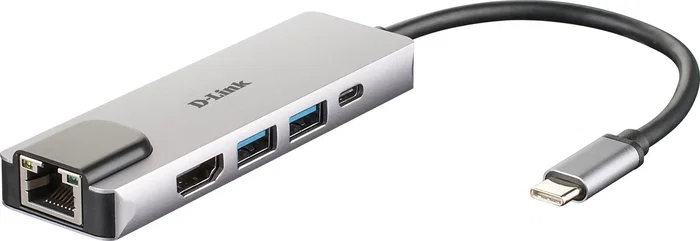 D-Link DUB-M520 Base para portátil y replicador de puertos Thunderbolt 3 Aluminio D-Link DUB-M520 Base para portátil y replicador de puertos Thunderbolt 3 Aluminio