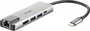 D-Link DUB-M520 Hub USB-C 5 en 1 con HDMI 4K, Ethernet y Power Delivery Gris