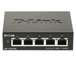 D-LINK SWITCH 5 PUERTOS 10/100/1Gbit EASYSMART