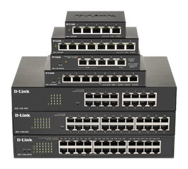 D-Link Switch Gestionable DGS-1100-08V2/E - 8 Puertos Gigabit RJ-45 (10/100/1000 Mbps), QoS, VLAN, Ahorro Energético