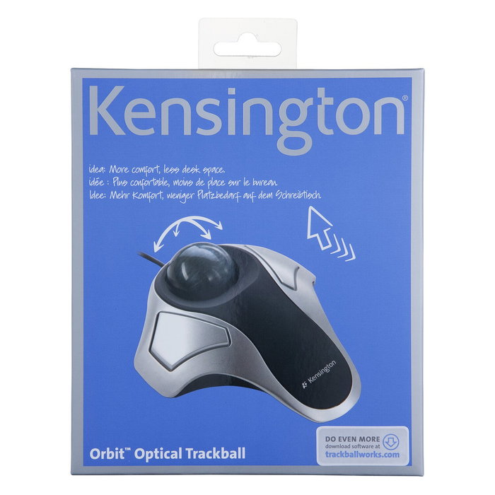 Kensington Orbit Trackball Óptico Gris/Negro con Cable USB