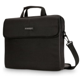 Kensington Maletín SP10 Classic Sleeve para Portátil de hasta 15,6 pulgadas, Negro