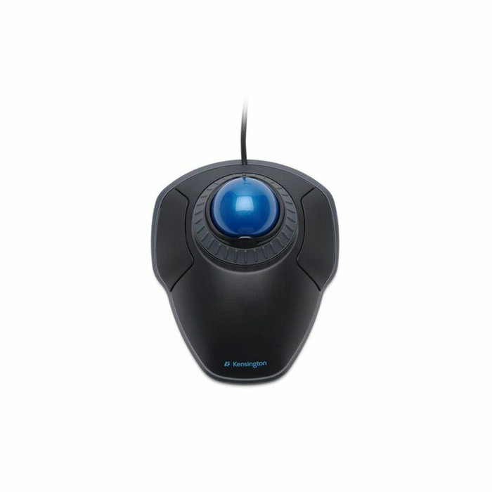 Kensington Orbit Trackball con Anillo de Desplazamiento, Ambidextro, Negro
