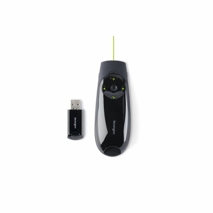 Kensington Expert Presentador Inalámbrico con Láser Verde y Joystick